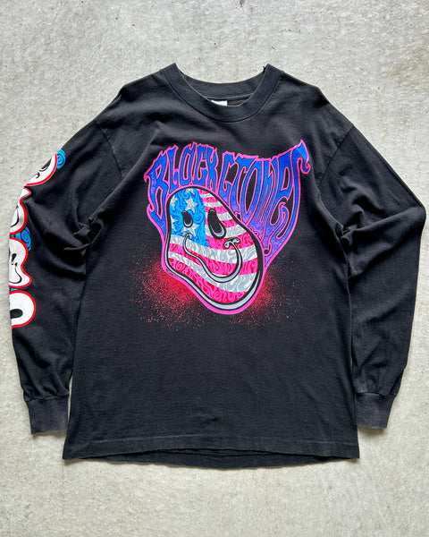 Vintage 1993 The Black Crowes - Living is a Horizontal Fall Long Sleeve T-Shirt - L