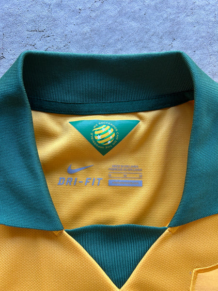 2014 Australia Socceroos Home Nike Football Shirt - M
