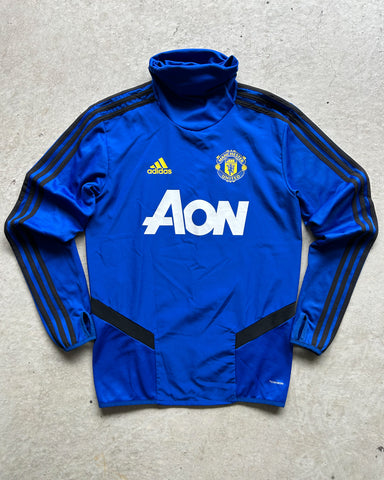 Manchester United Long Sleeve Warm Training Shirt - S