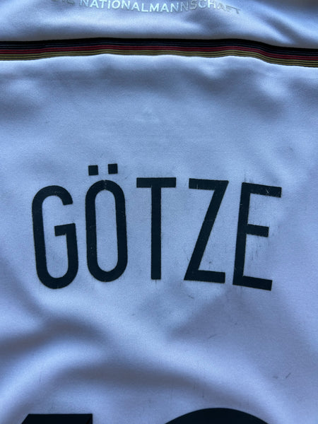 2014 Germany Adidas Home Women’s Football Shirt #19 Götze - M