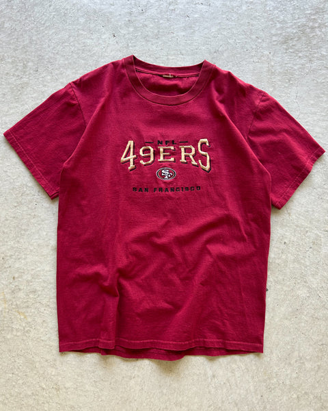 Vintage San Francisco 49ers Embroidered NFL T-Shirt - M