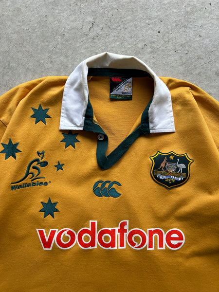 Vintage 2000/01 Australia Wallabies Long Sleeve Jersey - L