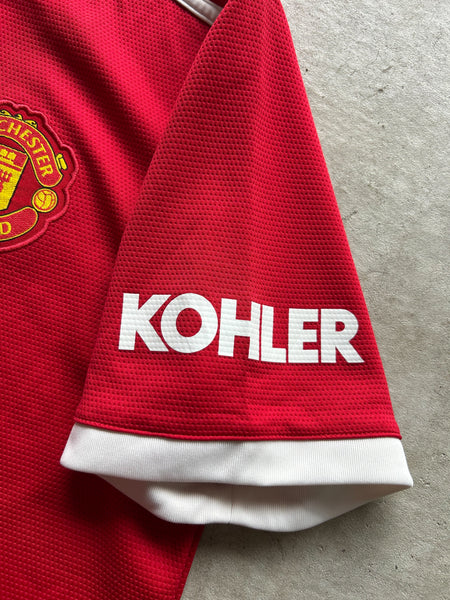 2020/21 Manchester United Adidas Home Football Shirt - L