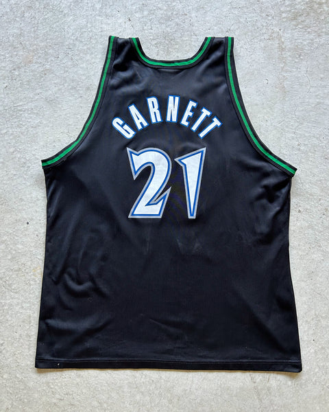 Vintage Minnesota Timberwolves Garnett NBA Basketball Jersey - XXL