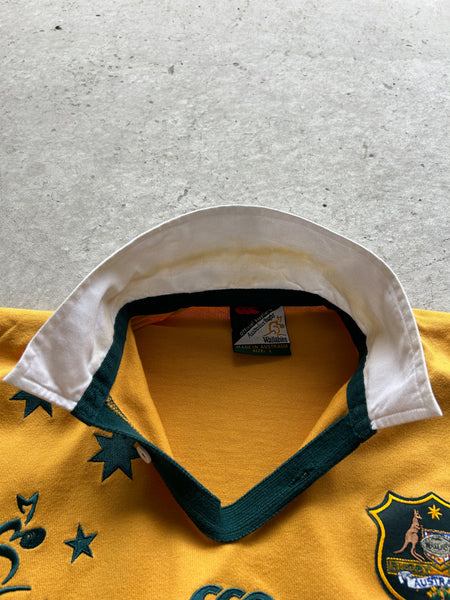 Vintage 2000/01 Australia Wallabies Long Sleeve Jersey - L