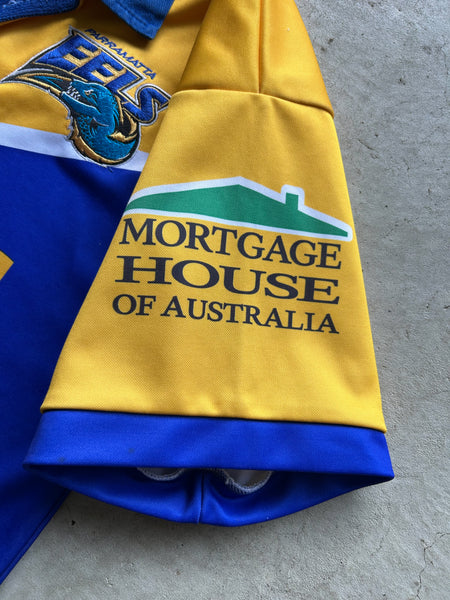 Vintage 2001 Parramatta Eels Away NRL Jersey - S