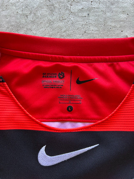 2016/17 Western Sydney Wanderers Home Football Shirt - L