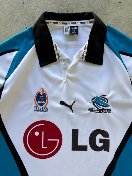 Vintage 2005 Cronulla Sharks Away NRL Jersey - XL