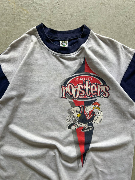 Vintage Sydney City Roosters NRL T-Shirt - L