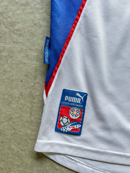 Vintage 1999 Paraguay Puma Away Football Shirt - XL