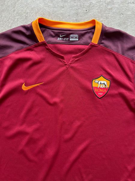 2015/16 AS Roma Home Football Shirt - XL