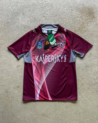 BRAND NEW Manly Sea Eagles NRL Nines Jersey - S