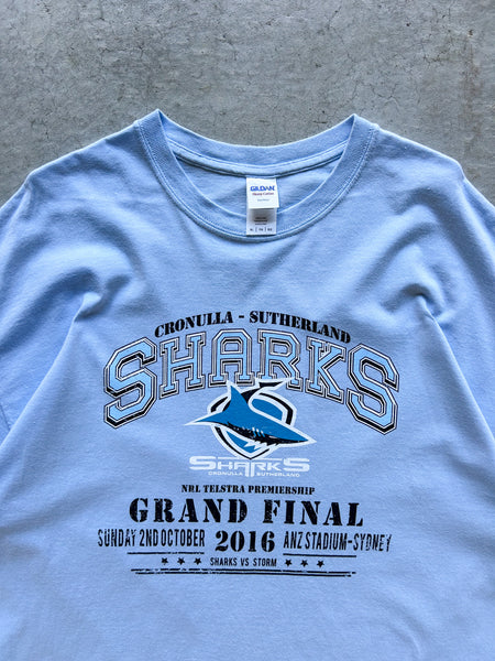 2016 Cronulla Sharks NRL Grand Final T-Shirt - XL