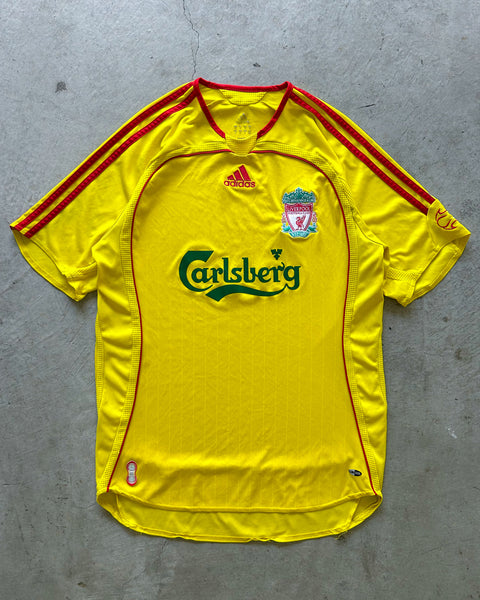 Vintage 2006/07 Liverpool Away Adidas Football Shirt - M