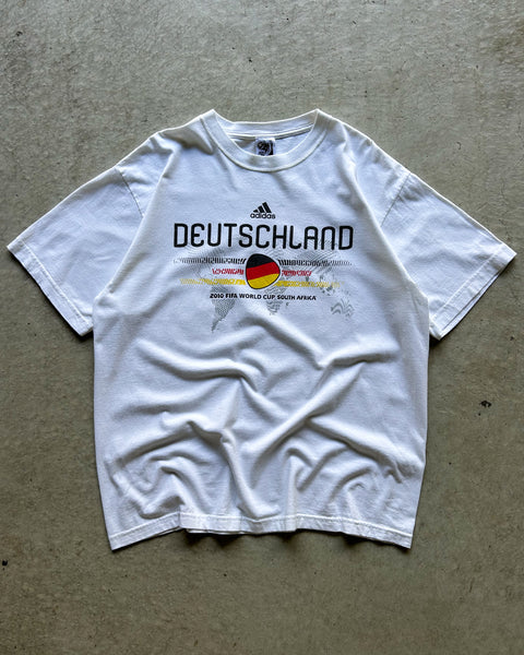 2010 Germany Deutschland FIFA World Cup South Africa T-Shirt - L