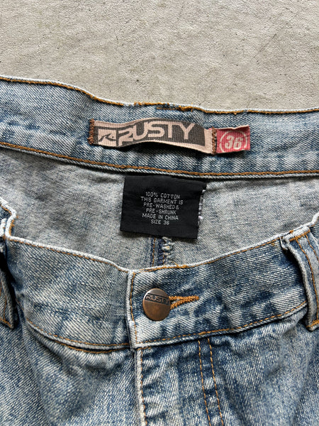 2000s Rusty Denim Jorts - 36
