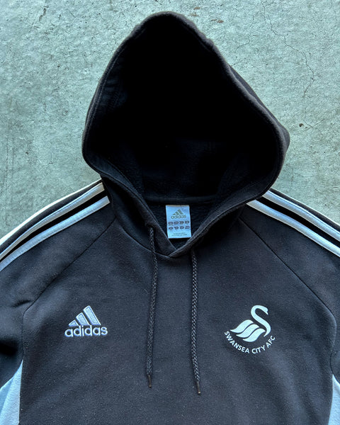 2010/11 Swansea City AFC Adidas Football Hoodie - M