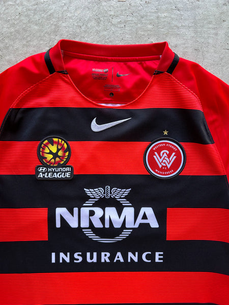 2016/17 Western Sydney Wanderers Home Football Shirt - L