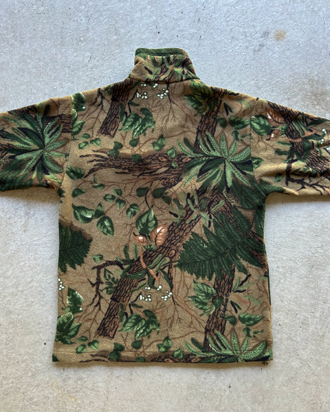 Vintage Ridgeline Camouflage Fleece Jacket - L