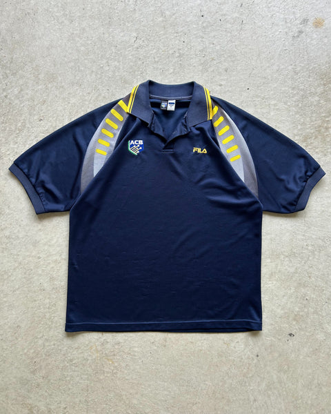 Vintage Cricket Australia Fila Polo Shirt - XL