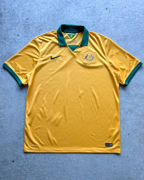 2014 Australia Socceroos Nike Home Football Shirt - XL