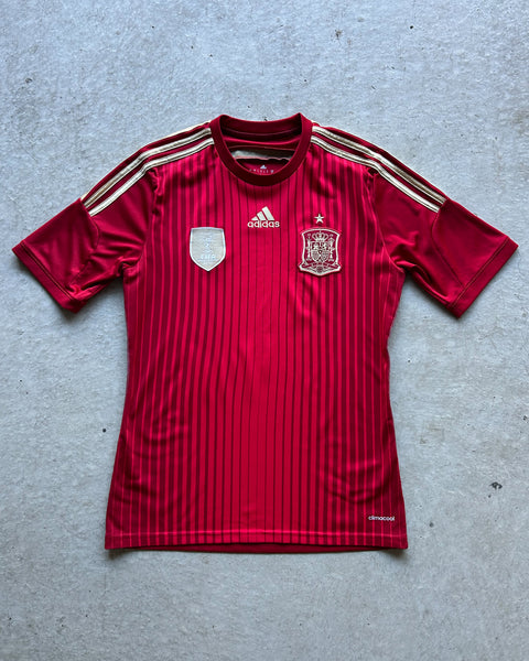 2014 Spain Adidas Home Football Shirt - S
