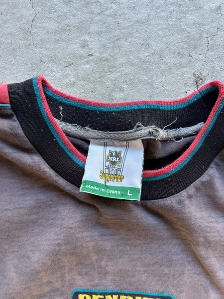 Vintage 2000s Penrith Panthers NRL Long Sleeve T-Shirt - L