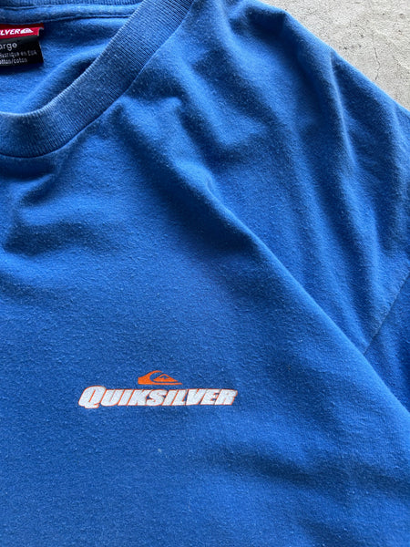 Vintage Quiksilver Blue T-Shirt - XL