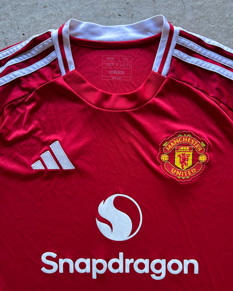 2024/25 Manchester United Home Adidas Football Shirt - XL