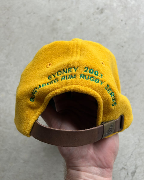 Vintage 2003 Australia Wallabies Bundaberg Rum Rugby Series Sydney Cap