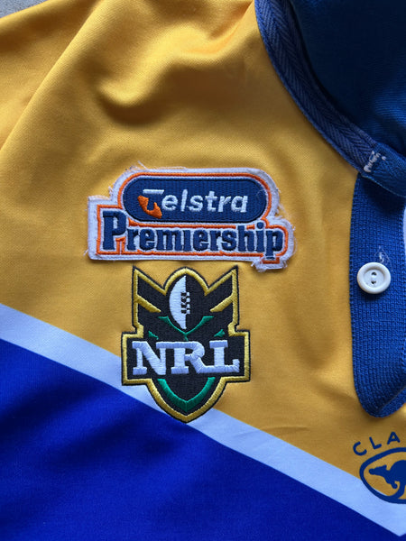 Vintage 2001 Parramatta Eels Away NRL Jersey - S
