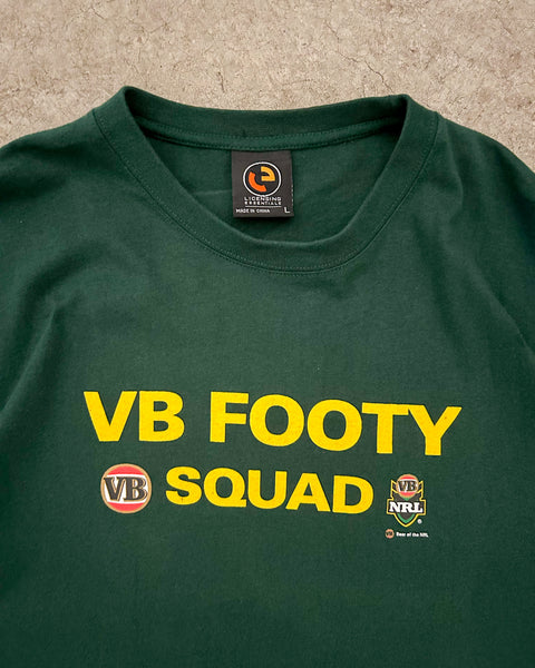 Vintage 2004 VB Footy Squad Finals Series NRL T-Shirt - L