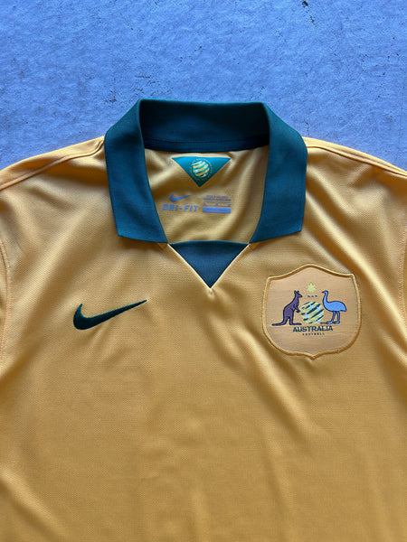 2014 Australia Socceroos Home Nike Football Shirt - M