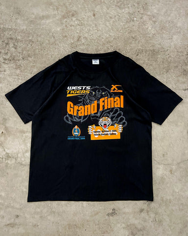Vintage 2005 Wests Tigers Grand Final NRL T-Shirt - XXL