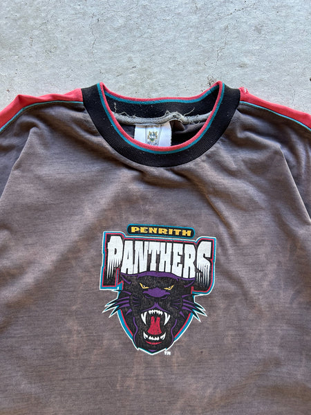 Vintage 2000s Penrith Panthers NRL Long Sleeve T-Shirt - L