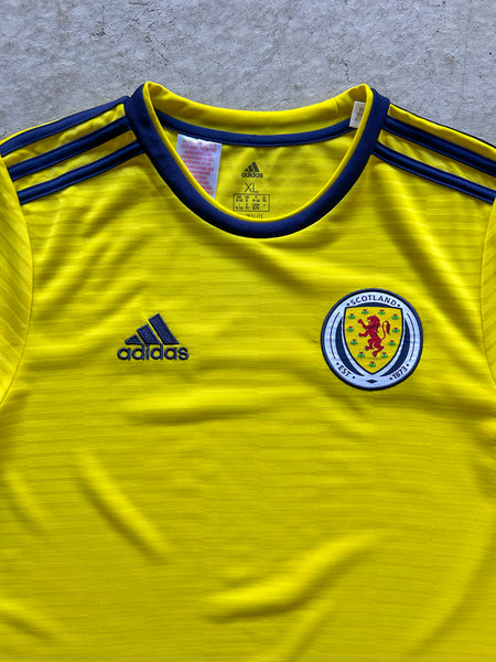 2017/18 Scotland Adidas Away Football Shirt - Youth XL