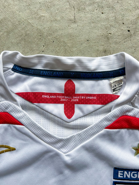 2007/09 England Umbro Home Football Shirt - L