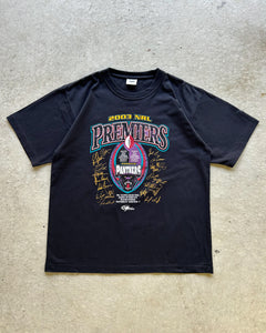 Vintage 2003 Penrith Panthers Premiers NRL T-Shirt - XL