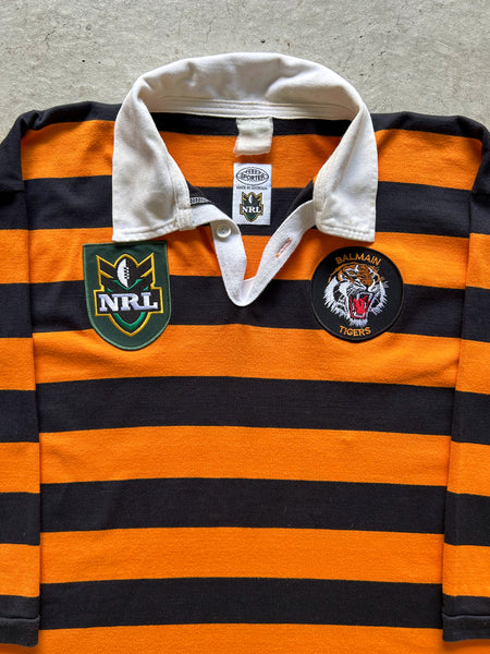 Vintage 1998 Balmain Tigers NRL Supporter Jersey - L