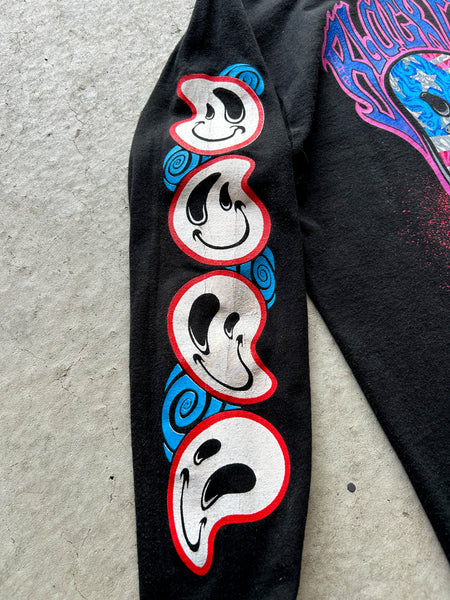 Vintage 1993 The Black Crowes - Living is a Horizontal Fall Long Sleeve T-Shirt - L