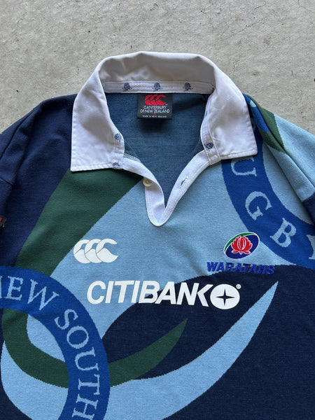 Vintage New South Wales Waratahs Temex Super Rugby Jersey - M