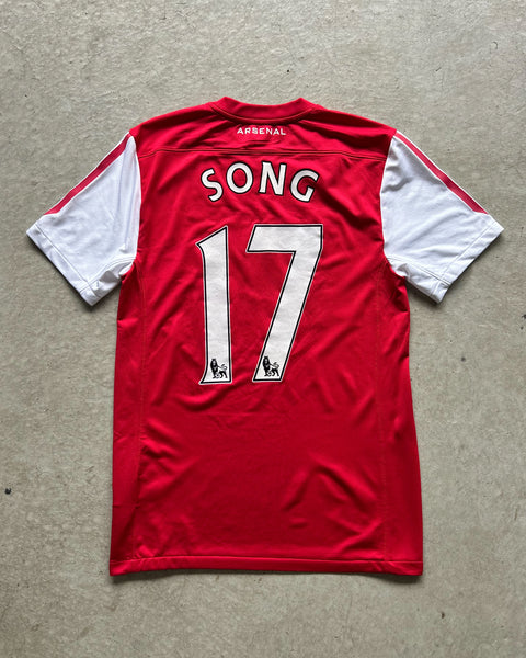 2011/12 Arsenal Nike Home Football Shirt #17 Song - S