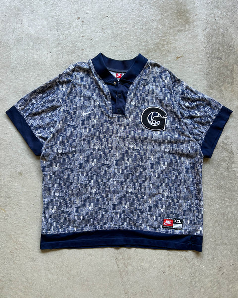 Vintage 90's Georgetown Hoyas College Basketball Shooting Shirt - XXL/XXXL
