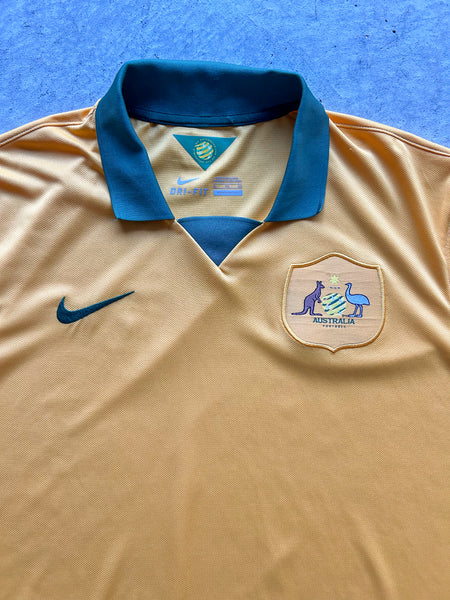 2014 Australia Socceroos Nike Home Football Shirt - XL