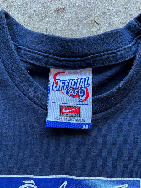 Vintage Carlton Blues Nike AFL T-Shirt - Boys Medium