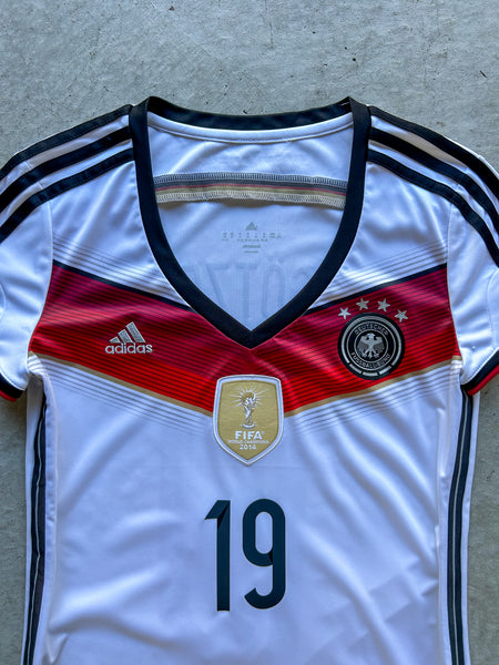 2014 Germany Adidas Home Women’s Football Shirt #19 Götze - M
