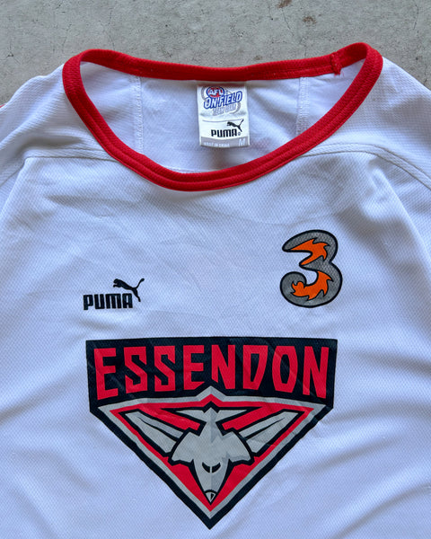 2000s Essendon Bombers Puma Training Jersey - L