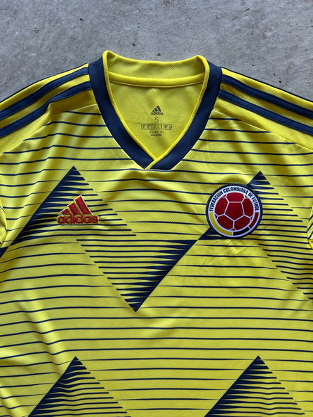 2019/20 Colombia Adidas Home Football Shirt - S