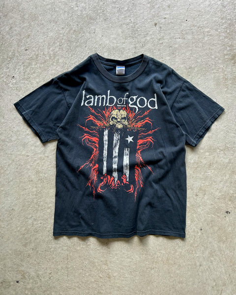 2010 Lamb of God Wrath Tour T-Shirt - L