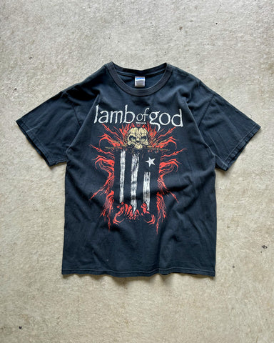2010 Lamb of God Wrath Tour T-Shirt - L